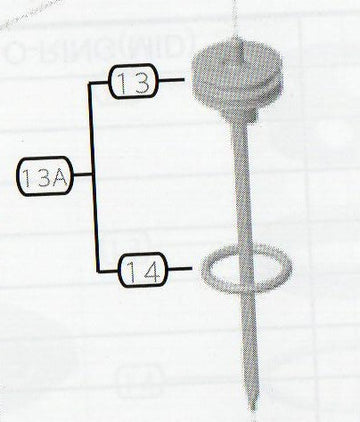 JItool Piston Driver Blade Set For 1850NL 18GA. 2" Brad Nailer